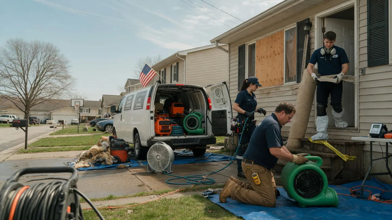 Water Damage Restoration in Highland, MI near me